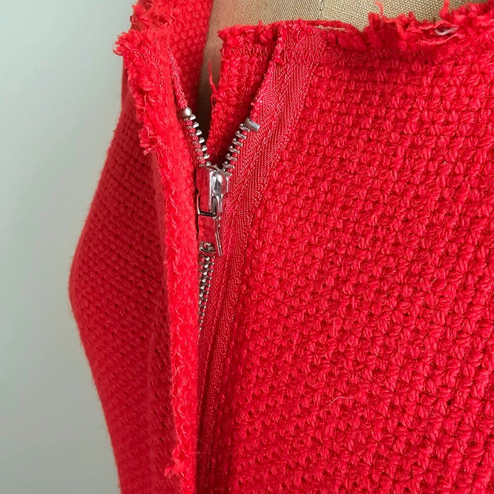 GAP Red Classic Structured Tailored Blazer - Size… - image 11